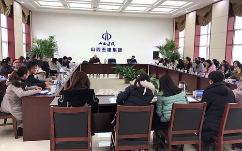 山西建投五建集团公司召开2018年首次人力资源工作会议