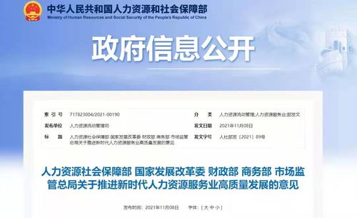 关于推进人力资源服务业高质量发展,人力资源机构做强做优的三个方面重点解析